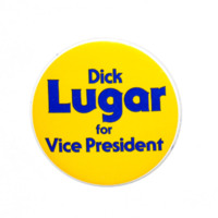 “迪克·卢格副President"竞选按钮