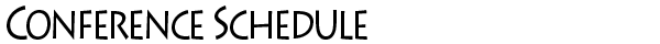 会议日程安排