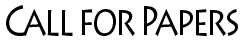 征稿启事