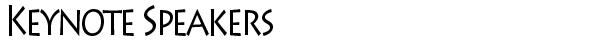 主旨发言人