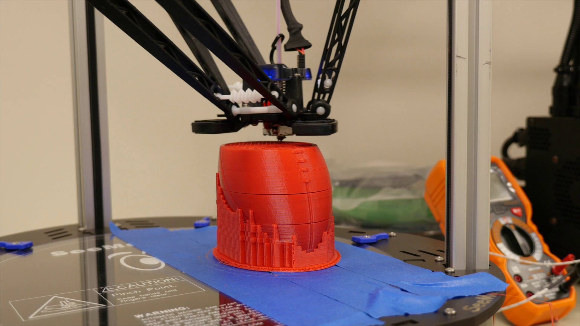 3 d打印机打印一个足球
