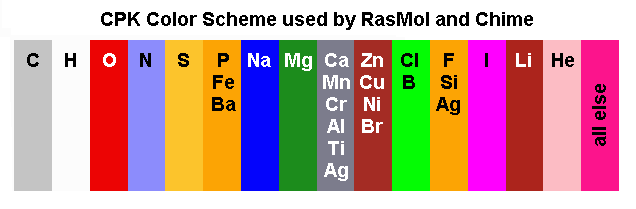 肌酸磷酸激酶RasMol所使用的配色方案和一致”width=